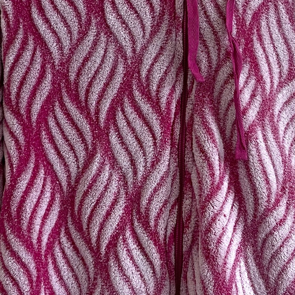 Y2K STANHERMAN purple/pink & white fleece hoodie - Picture 6 of 13